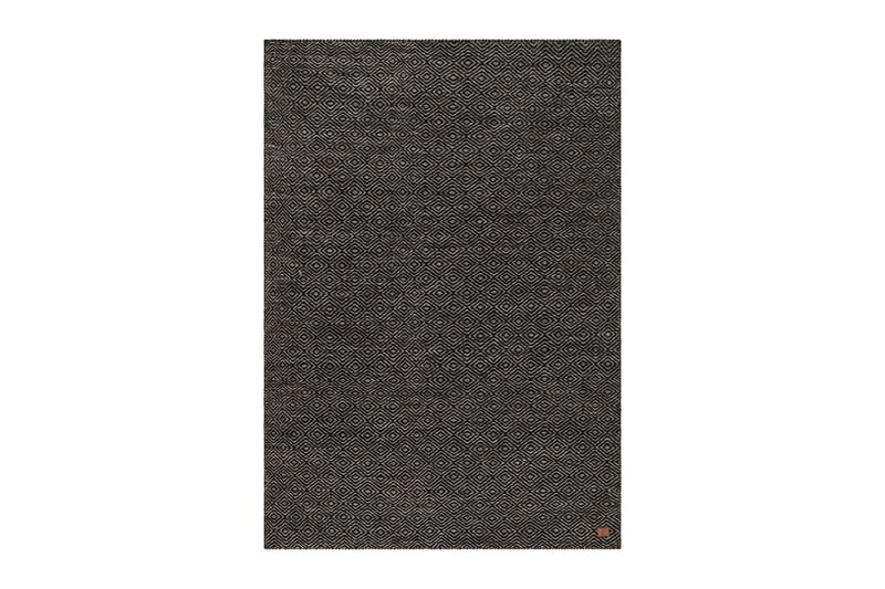 Gåsöga Ullteppe 240x340 cm Rektangulær - Svart/Hvit - Tekstiler & tepper - Teppe & matte - Moderne matte - Ullteppe