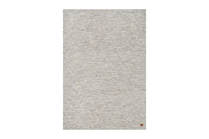 Gåsöga Ullteppe 300x400 cm Rektangulær, Grå
