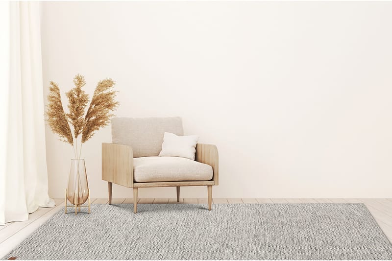 Gåsöga Ullteppe 300x400 cm Rektangulær - Grå - Tekstiler & tepper - Teppe & matte - Moderne matte - Ullteppe