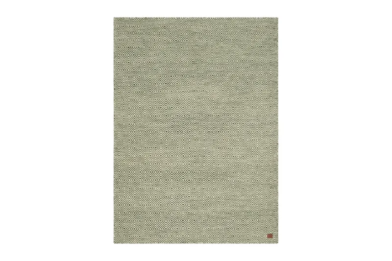 Gåsöga Ullteppe 300x400 cm Rektangulær, Grønn