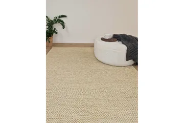 Gåsöga Ullteppe 300x400 cm Rektangulær - Gul - Tekstiler & tepper - Teppe & matte - Moderne matte - Ullteppe