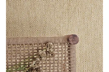 Gåsöga Ullteppe 300x400 cm Rektangulær - Gul - Tekstiler & tepper - Teppe & matte - Moderne matte - Ullteppe