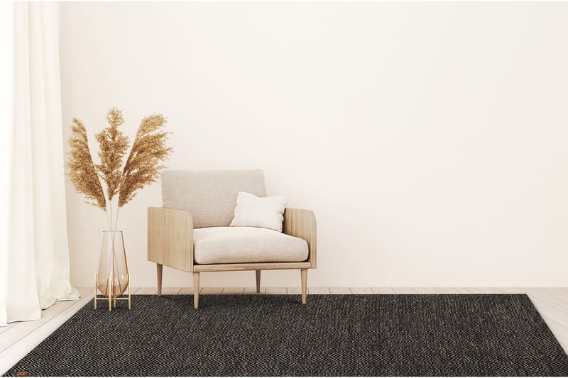 Gåsöga Ullteppe 300x400 cm Rektangulær - Svart/Hvit - Tekstiler & tepper - Teppe & matte - Moderne matte - Ullteppe