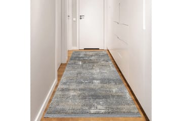 Gangmatte Naveena 100x450 cm Rektangulær - Grå/Beige/Creme - Tekstiler & tepper - Teppe & matte - Moderne matte - Gangmatter