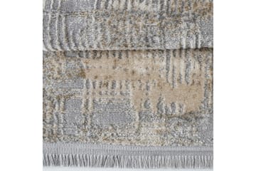 Gangmatte Naveena 100x450 cm Rektangulær - Grå/Beige/Creme - Tekstiler & tepper - Teppe & matte - Moderne matte - Gangmatter