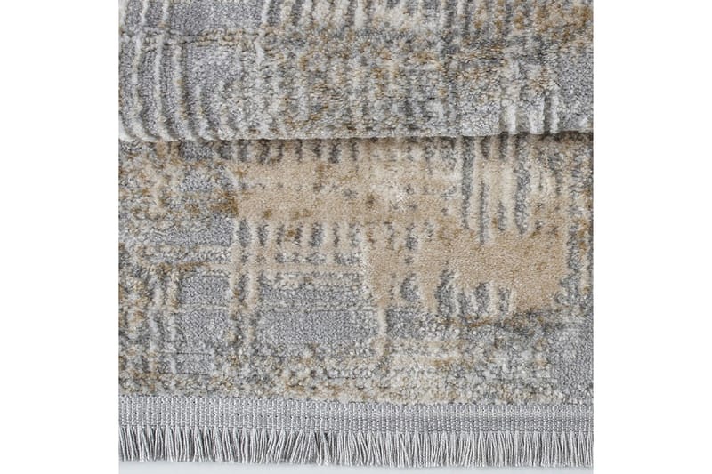 Gangmatte Naveena 100x450 cm Rektangulær - Grå/Beige/Creme - Tekstiler & tepper - Teppe & matte - Moderne matte - Gangmatter
