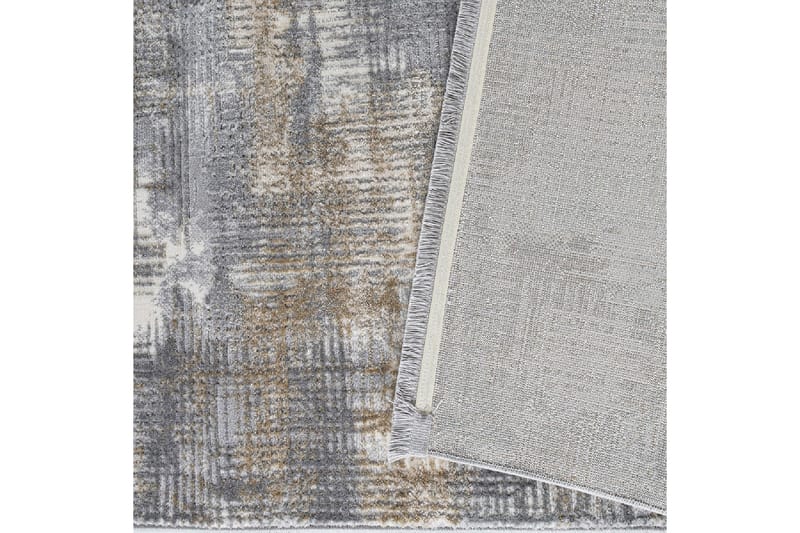 Gangmatte Naveena 100x450 cm Rektangulær - Grå/Beige/Creme - Tekstiler & tepper - Teppe & matte - Moderne matte - Gangmatter