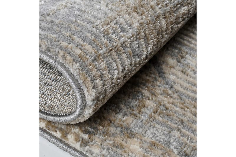 Gangmatte Naveena 100x450 cm Rektangulær - Grå/Beige/Creme - Tekstiler & tepper - Teppe & matte - Moderne matte - Gangmatter