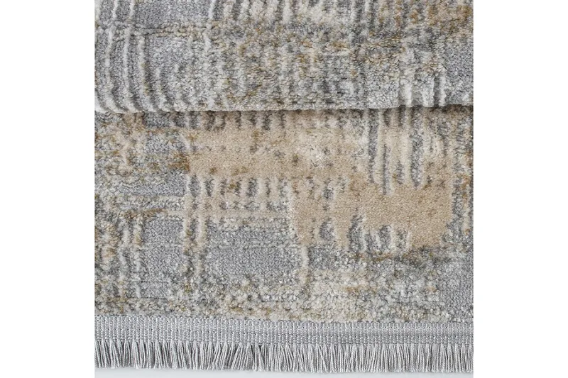 Gangmatte Naveena 100x500 cm Rektangulær - Grå/Beige/Creme - Tekstiler & tepper - Teppe & matte - Moderne matte - Gangmatter