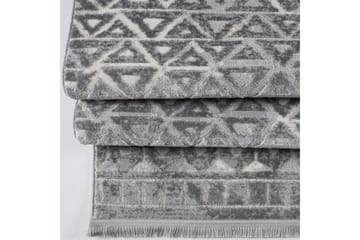 Gangmatte Naveena 120x350 cm Rektangulær - Grå/Creme - Tekstiler & tepper - Teppe & matte - Moderne matte - Gangmatter