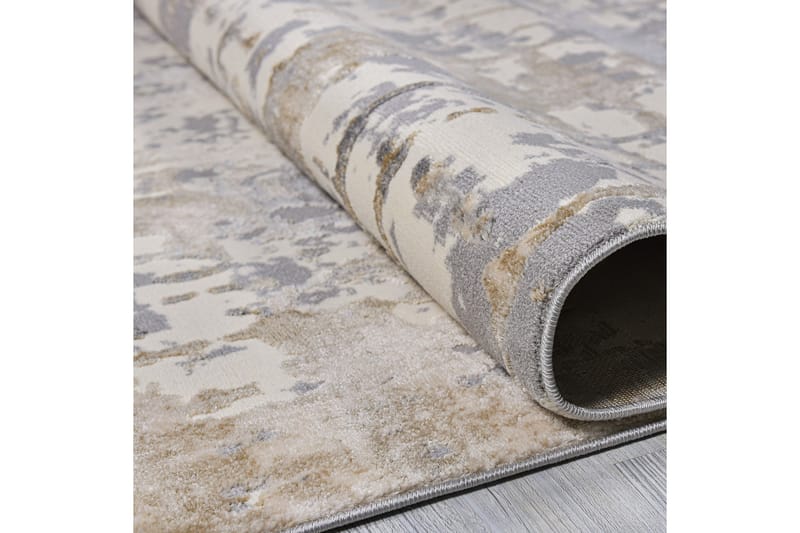 Gangmatte Naveena 80x150 cm Rektangulær - Grå/Beige/Creme - Tekstiler & tepper - Teppe & matte - Moderne matte - Friezematte