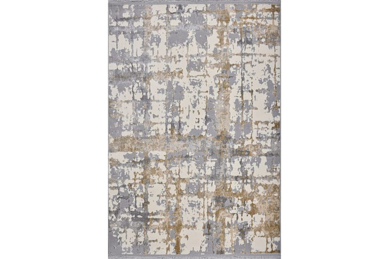 Gangmatte Naveena 80x150 cm Rektangulær - Grå/Beige/Creme - Tekstiler & tepper - Teppe & matte - Moderne matte - Friezematte
