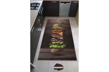 Gangmatte Nobuyoshi 80x150 cm Rektangulær - Flerfarget - Tekstiler & tepper - Teppe & matte - Moderne matte - Gangmatter