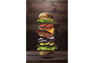 Gangmatte Nobuyoshi 80x150 cm Rektangulær - Flerfarget - Tekstiler & tepper - Teppe & matte - Moderne matte - Gangmatter
