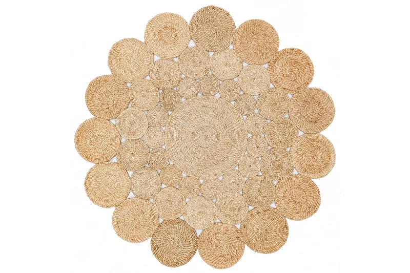 Gangmatte Norti 150x150 cm Rektangulær - Beige - Tekstiler & tepper - Teppe & matte - Moderne matte - Gangmatter