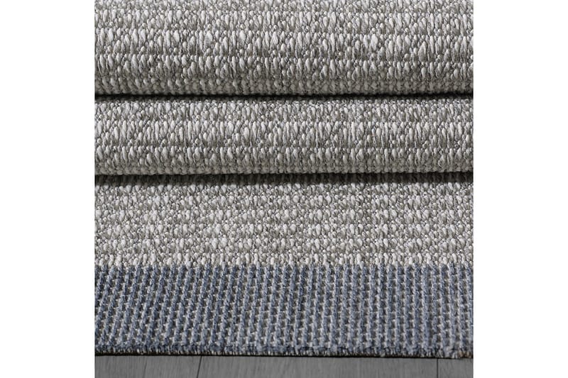 Gangmatte Ompal 80x300 cm Rektangulær - Grå - Tekstiler & tepper - Teppe & matte - Moderne matte - Gangmatter