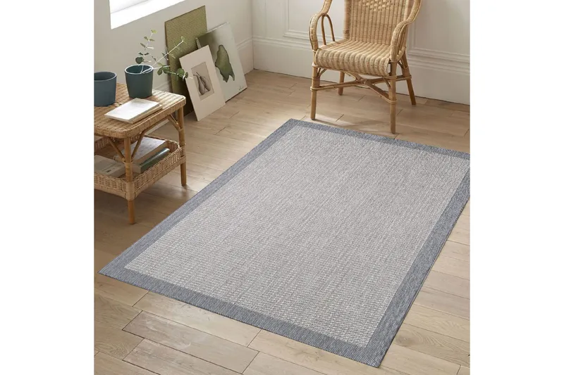 Gangmatte Ompal 80x300 cm Rektangulær, Grå