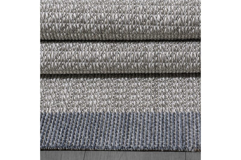 Gangmatte Ompal 80x300 cm Rektangulær - Grå - Tekstiler & tepper - Teppe & matte - Moderne matte - Gangmatter