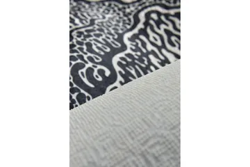 Hall Matte Anna - Svart (80 x 300) - Svart / Fløyel - Tekstiler & tepper - Teppe & matte - Moderne matte - Gangmatter