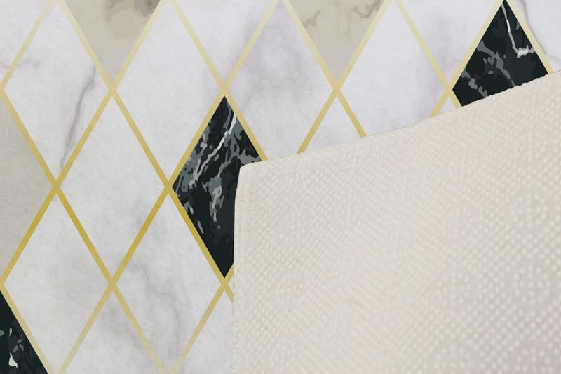 Hall Matte EXFAB295 - Flerfarget - Tekstiler & tepper - Teppe & matte - Moderne matte - Gangmatter