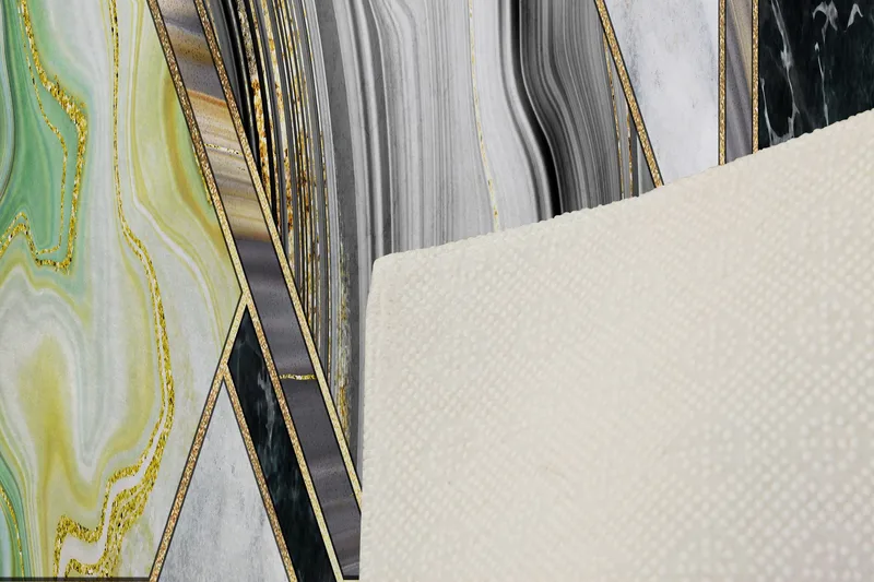 Hall Matte EXFAB325 - Flerfarget - Tekstiler & tepper - Teppe & matte - Moderne matte - Gangmatter