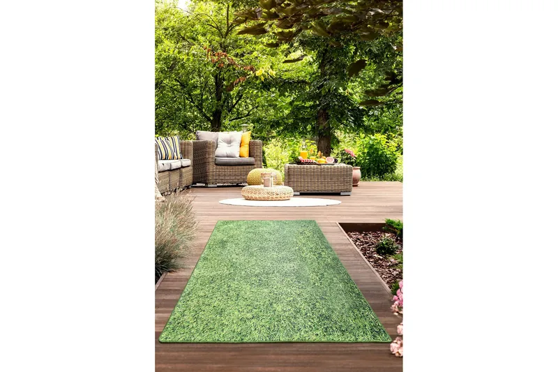 Hall Matte Gress, Flerfarget/Fløyel