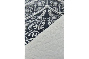 Hall Matte Maggie - Svart (80 x 300) - Svart / Fløyel - Tekstiler & tepper - Teppe & matte - Moderne matte - Gangmatter