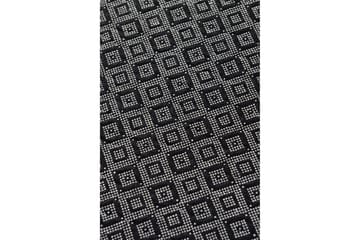 Hall Matte Milas DJT (80 x 300) - Rosa/Grå/Fløyel - Tekstiler & tepper - Teppe & matte - Moderne matte - Gangmatter