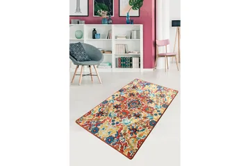 Hall Matte Mood (100 x 300) - Flerfarget/Fløyel - Tekstiler & tepper - Teppe & matte - Moderne matte - Gangmatter