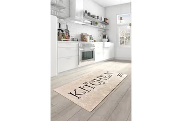 Hall Matte Skje (100 x 300) - Flerfarget/Fløyel - Tekstiler & tepper - Teppe & matte - Moderne matte - Gangmatter