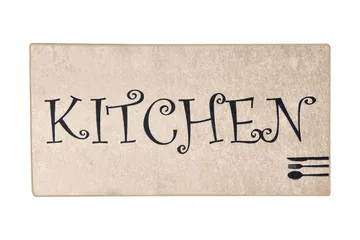 Hall Matte Skje (100 x 300) - Flerfarget/Fløyel - Tekstiler & tepper - Teppe & matte - Moderne matte - Gangmatter