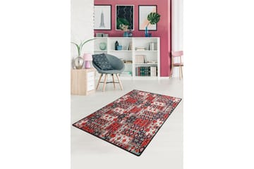 Inngangsmatte Chasmin 80x300 cm - Flerfarget/Fløyel - Tekstiler & tepper - Teppe & matte - Moderne matte - Gangmatter