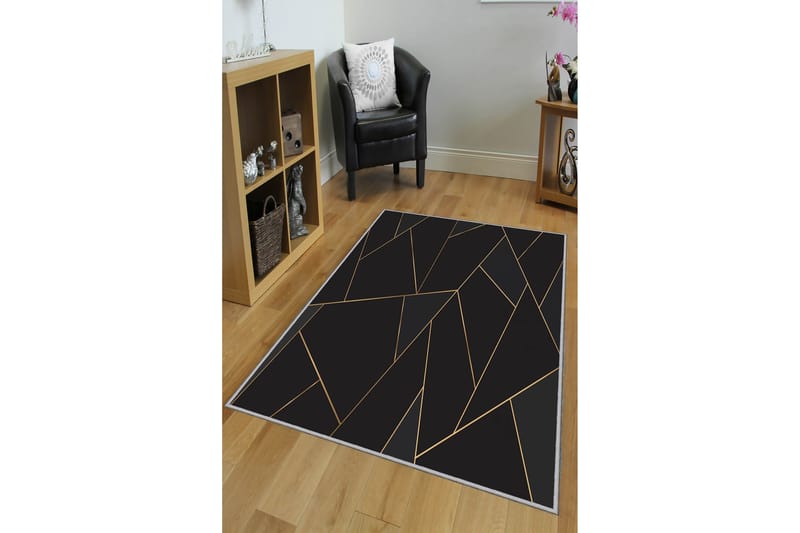 Inngangsmatte Narinsah 100x300 cm - Flerfarget - Tekstiler & tepper - Teppe & matte - Moderne matte - Gangmatter