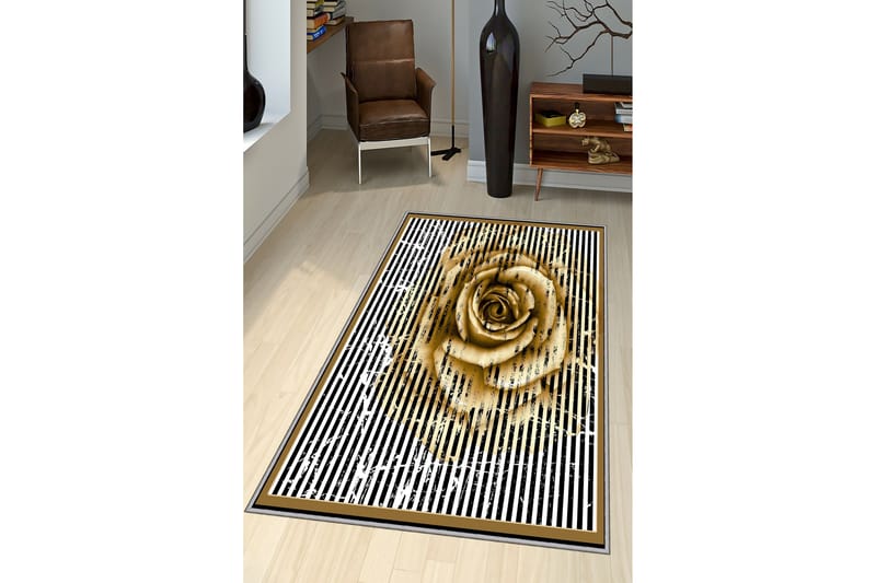 Inngangsmatte Narinsah 100x300 cm - Flerfarget - Tekstiler & tepper - Teppe & matte - Moderne matte - Gangmatter