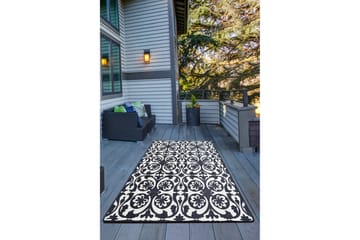 Inngangsmatte Saniye 80x300 cm - Flerfarget/Fløyel - Tekstiler & tepper - Teppe & matte - Moderne matte - Gangmatter