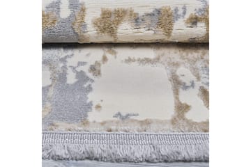 Naveena Gangmatte 120x450 cm Rektangulær - Grå/Beige/Krem - Tekstiler & tepper - Teppe & matte - Moderne matte - Gangmatter