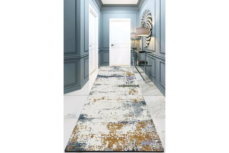 Neelkant Gangmatte 80x300 cm Rektangulær, Flerfarget