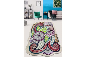 Nibo Gangmatte 80x100 cm Rektangulær - Flerfarget - Tekstiler & tepper - Teppe & matte - Moderne matte - Gangmatter