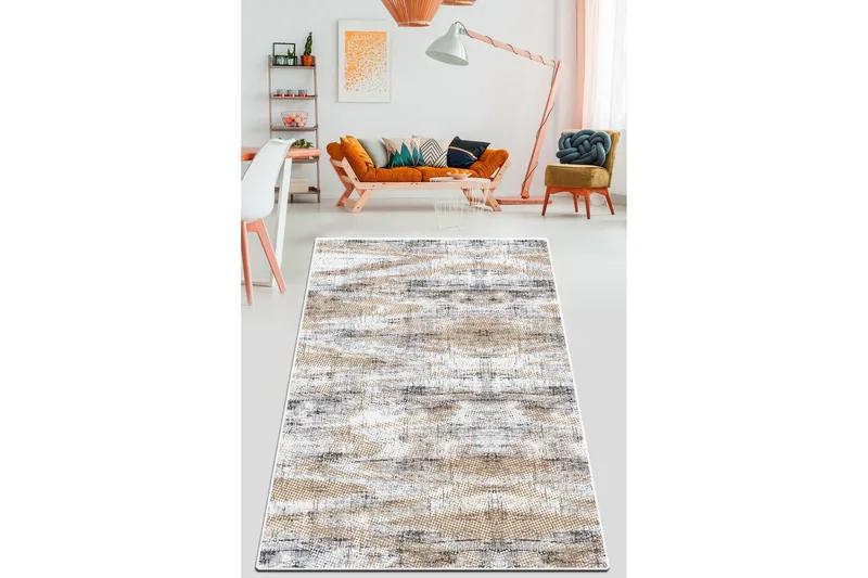 Nirwat Gangmatte 80x100 cm Rektangulær - Flerfarget - Tekstiler & tepper - Teppe & matte - Moderne matte - Gangmatter