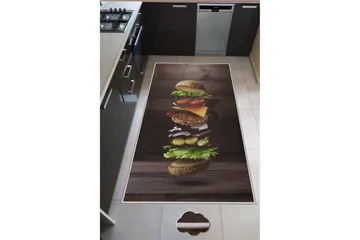 Nobuyoshi Gangmatte 80x150 cm Rektangulær - Flerfarget - Tekstiler & tepper - Teppe & matte - Moderne matte - Gangmatter