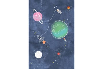 Nooralam Gangmatte 80x150 cm Rektangulær - Flerfarget - Tekstiler & tepper - Teppe & matte - Moderne matte - Gangmatter