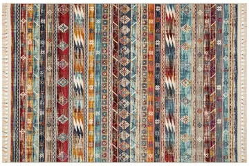 Noriko Gangmatte 80x150 cm Rektangulær - Flerfarget - Tekstiler & tepper - Teppe & matte - Moderne matte - Wiltontepper