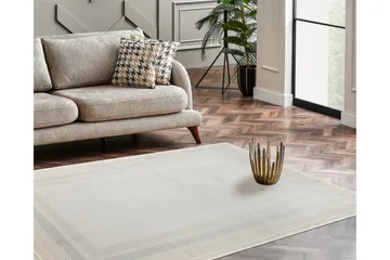 Otohiko Gangmatte 100x200 cm Rektangulær - Krem/Gull - Tekstiler & tepper - Teppe & matte - Moderne matte - Gangmatter