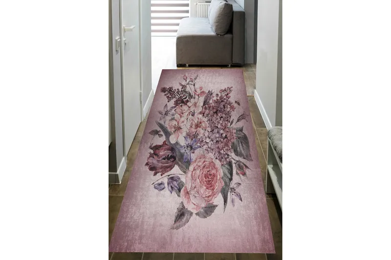 Paratibha Gangmatte 80x150 cm Rektangulær, Flerfarget