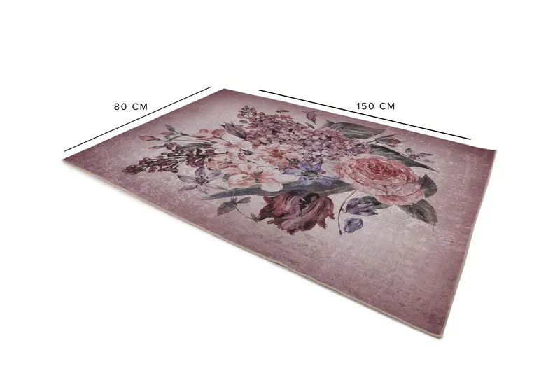 Paratibha Gangmatte 80x150 cm Rektangulær - Flerfarget - Tekstiler & tepper - Teppe & matte - Moderne matte - Gangmatter