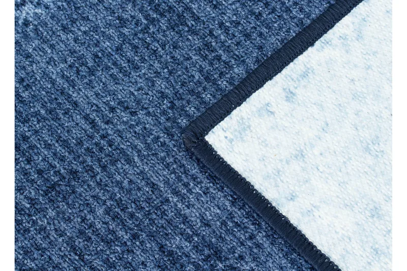 Trendy Gangmatte 80x250 - Blå - Tekstiler & tepper - Teppe & matte - Moderne matte - Gangmatter