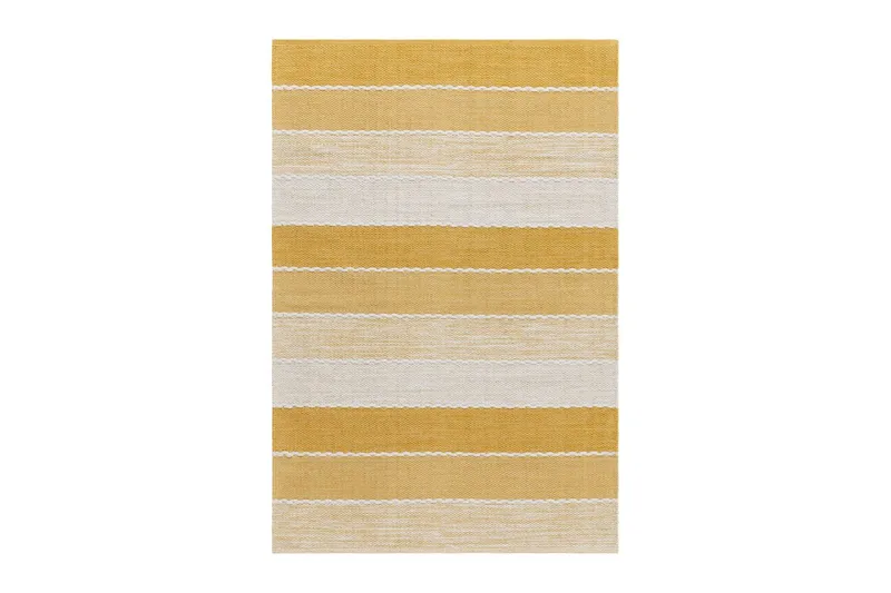 Garnteppe Båstad, 140x200 cm, Gul