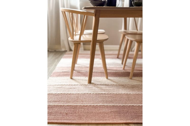 Garnteppe Båstad - 160x230 cm, Gammelrosa - Tekstiler & tepper - Teppe & matte - Moderne matte - Bomullsmatter