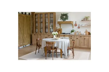 Garnteppe Båstad - 160x230 cm, Krem - Tekstiler & tepper - Teppe & matte - Moderne matte - Bomullsmatter