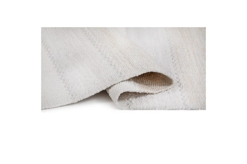 Garnteppe Båstad - 160x230 cm, Krem - Tekstiler & tepper - Teppe & matte - Moderne matte - Bomullsmatter